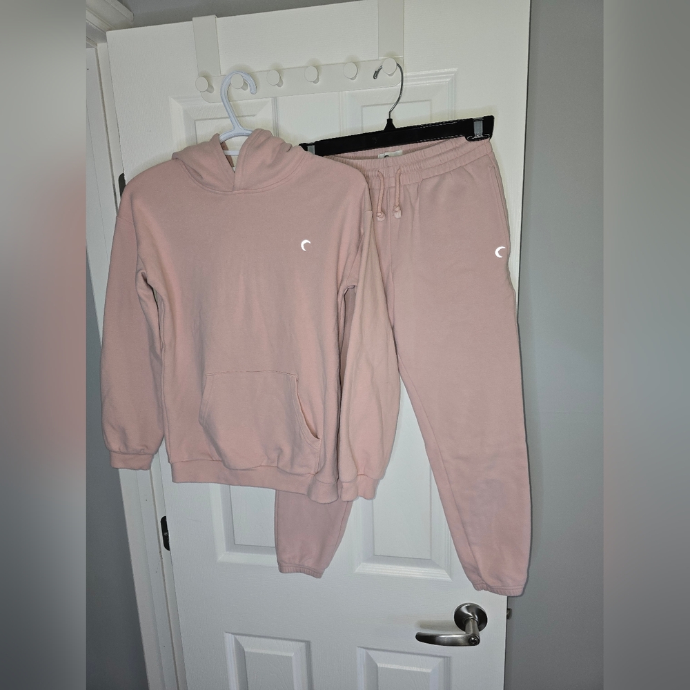 Pink Zyia Jogger Set Kids